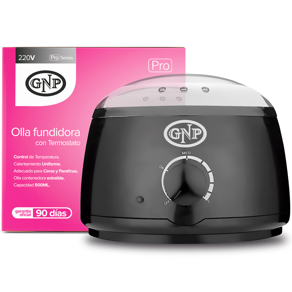 Olla Fundidora GNP de Cera / Parafina Con Termostato 500ML en Beauty Supply