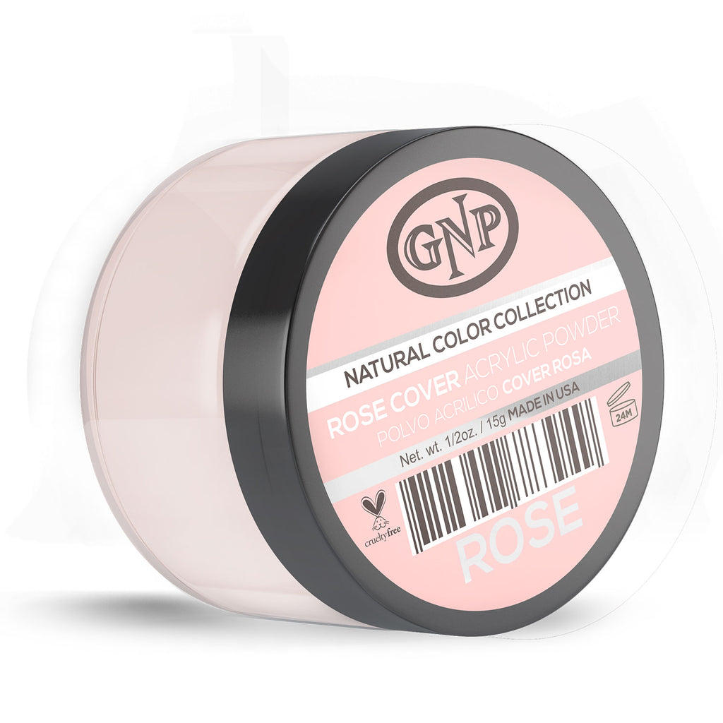 Polvo Acrílico Cover GNP Rose 15Gr. en Beauty Supply
