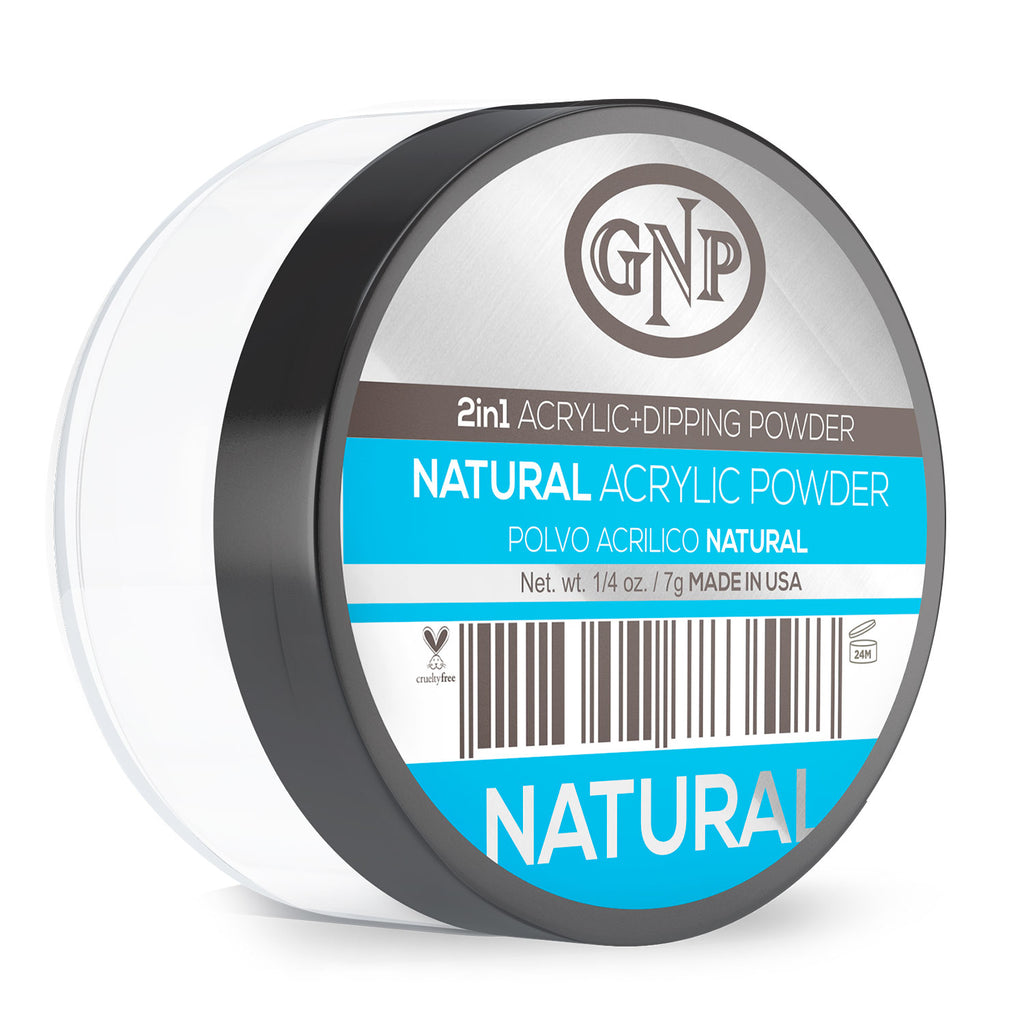 Polvo Acrílico GNP Natural 7Gr. en Beauty Supply