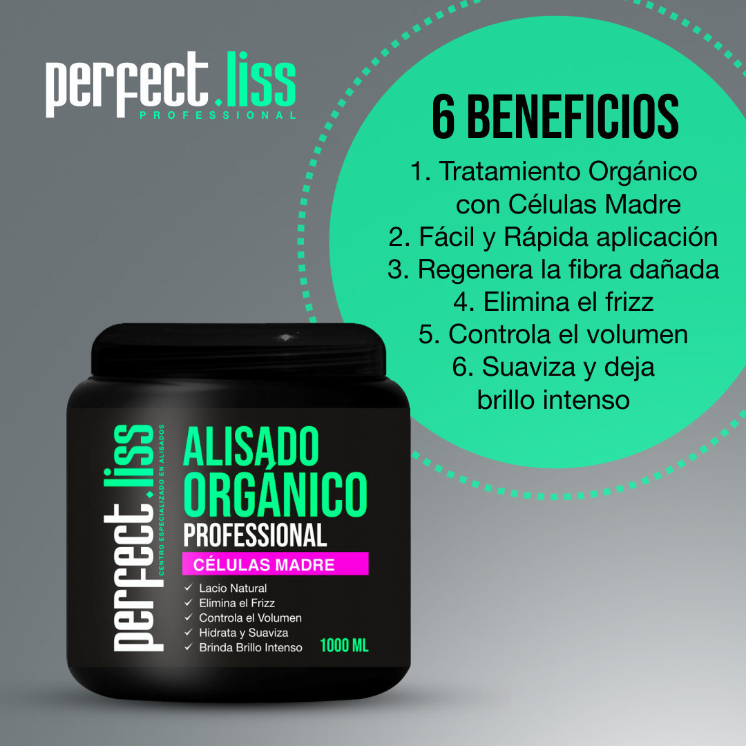 Beneficios del best sale alisado organico