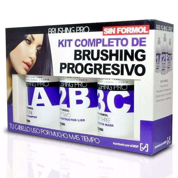 Kit de Brushing Progresivo BRUSHING PRO 300ML Sin Formol en Beauty Supply