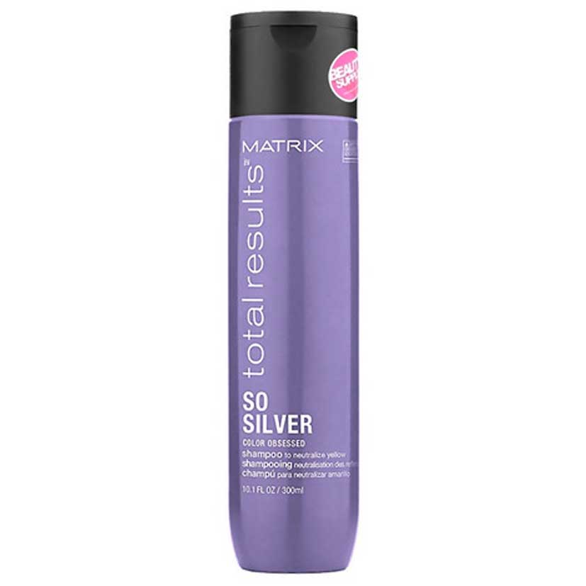 Shampoo neutralizante Matrix Total So Silver plateados o rubios 300 ml en Beauty Supply