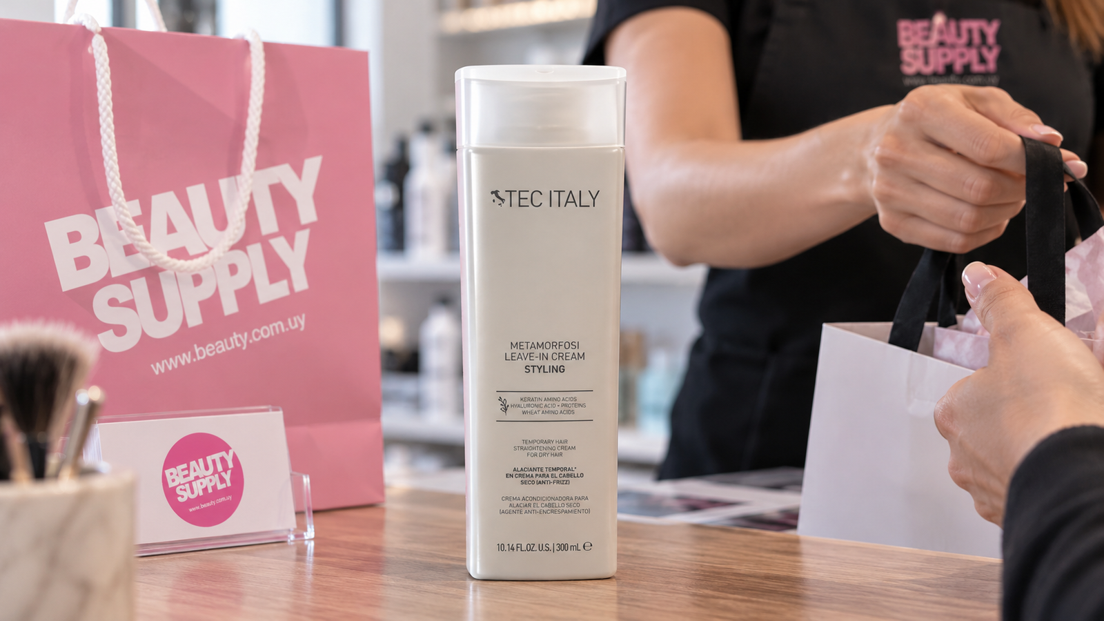 Dónde y cómo comprar Crema Peinar Tec Italy Metamorfosi 300ml Anti-frizz en Beauty Supply