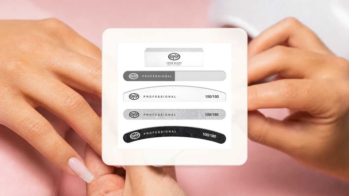 Cómo elegir Combo 5 Limas Gnp Profesionales para uñas acrílicas y gel