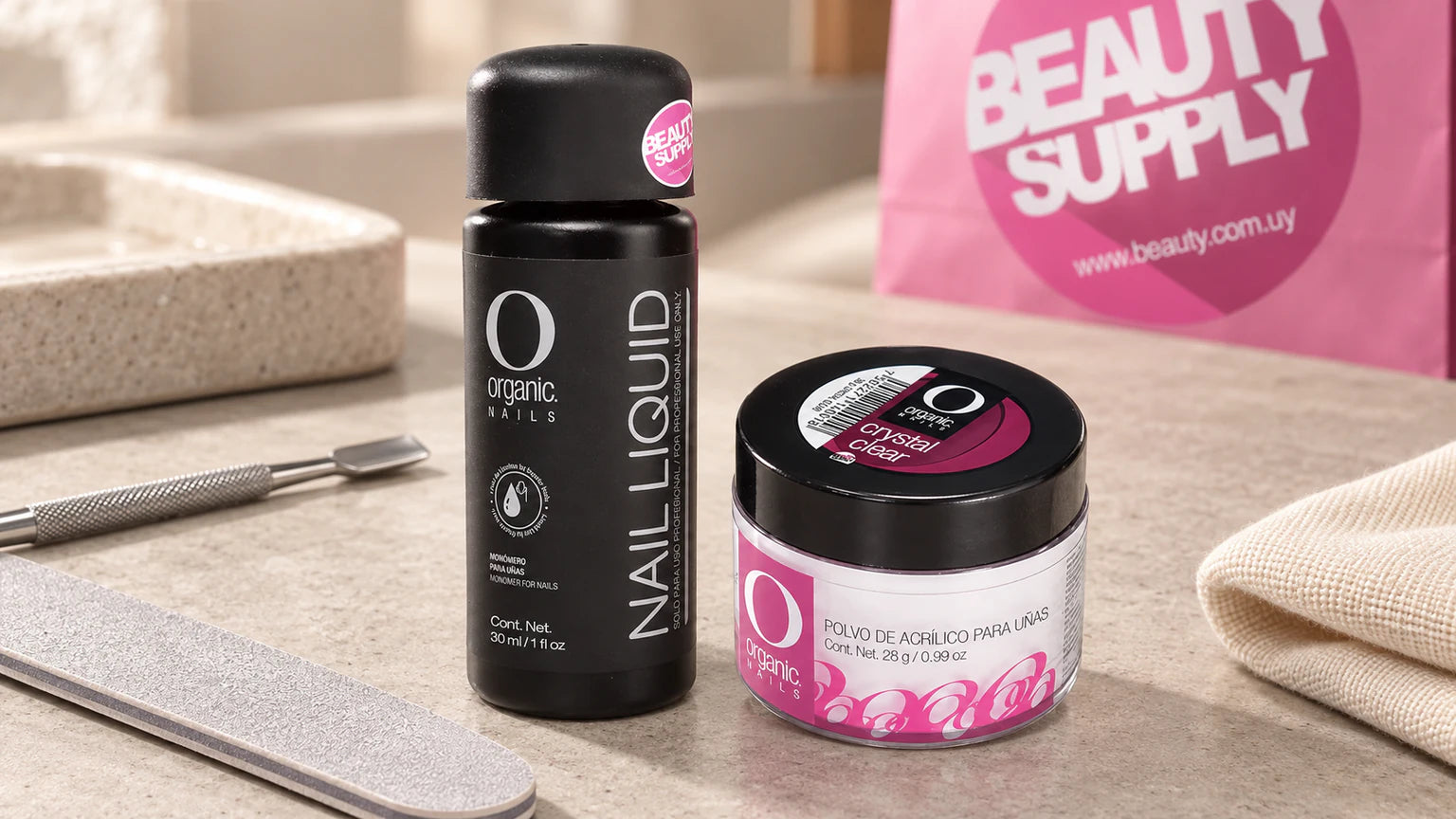 Elegí el kit completo para uñas acrílicas ideal según tu experiencia y necesidad