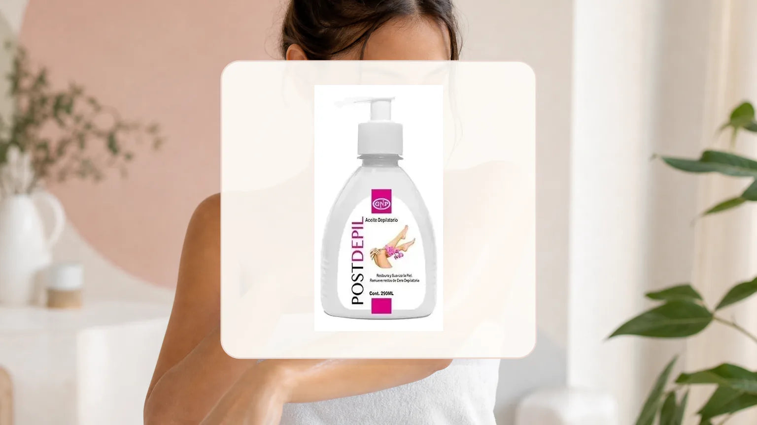 Incorporá Aceite Post Depilatorio Gnp 290ml Nice a tu rutina de depilación