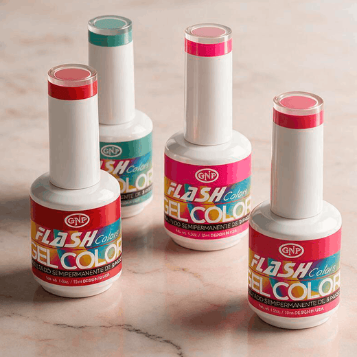 Esmaltes Semipermanente en 3 pasos GNP
