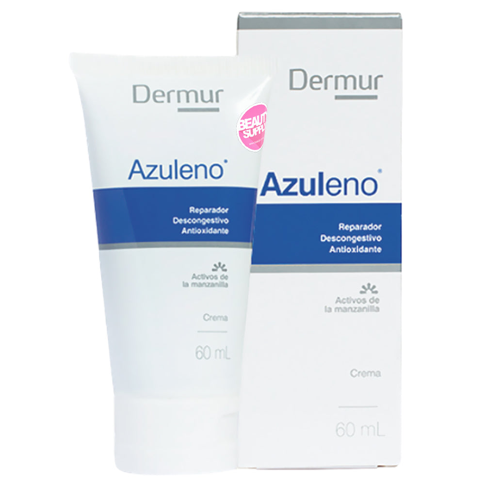 CREMA HIDRATANTE DERMUR AZULENO 60ML ACTIVOS DE MANZANILLA