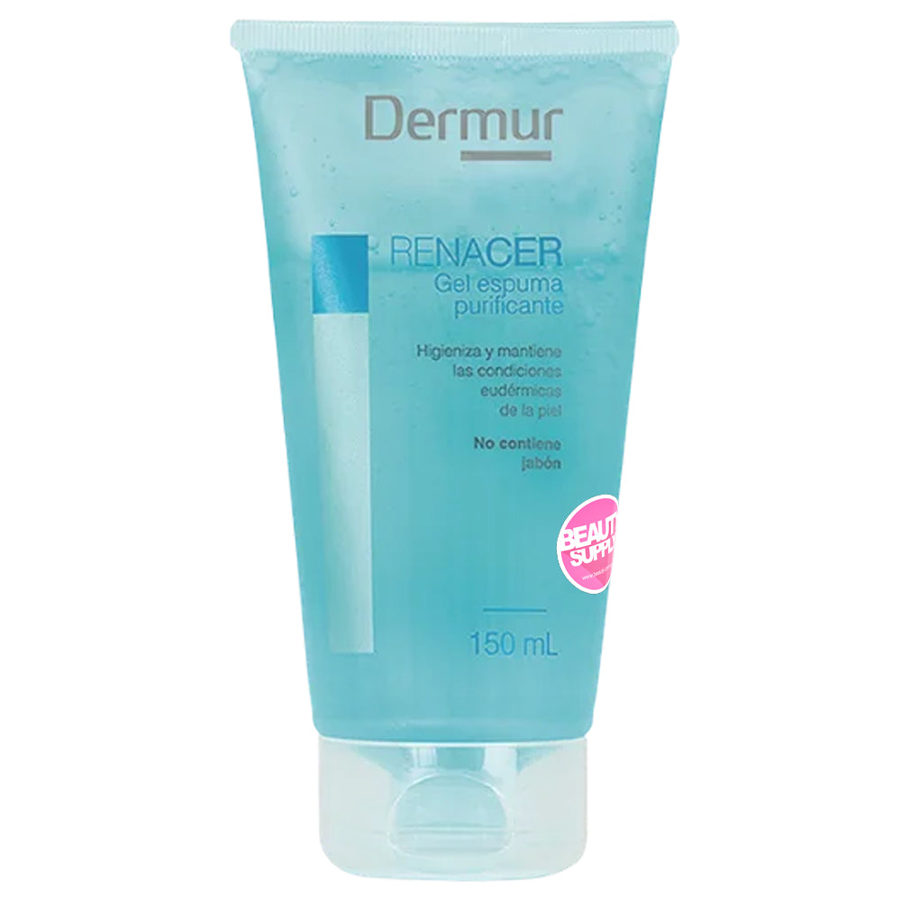 GEL ESPUMA PURIFICANTE RENACER DERMUR 150ML HIPOALERGENICA