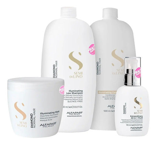 Pack Completo Alfaparf Semi Di Lino Diamond Profesional