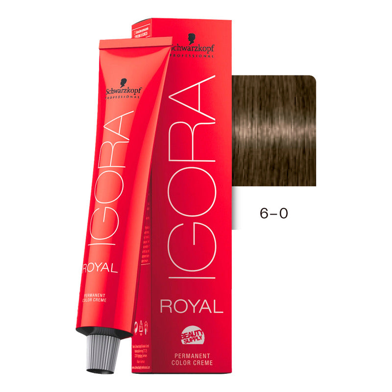 Tinta Igora Royal Schwarzkopf 6-0 6-0