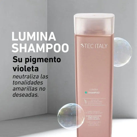 Kit Tec Italy Lumina Shampoo Con Due Faccetta Lunga Durata