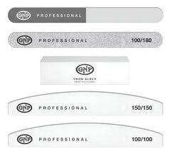 Combo 5 Limas Gnp Profesionales Para Uñas Acrílicas Gel