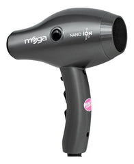 Secador Pelo Profesional Mega Nano Ion 2000w Nuevo Modelo Gris Oscuro