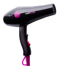 Secador De Pelo Profesional Mega Turbo Action 2000w Nice Negro