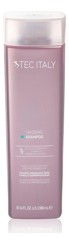 Shampoo Tec Italy Massimo 300ml Cabello Dañado
