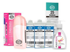 X3 Cera Depilatoria Gnp, Bandas, Calentador De Cera Y Aceite