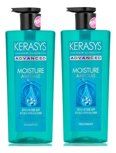 Kit Shampoo Y Tratamiento Kerasys Advance Hidratante