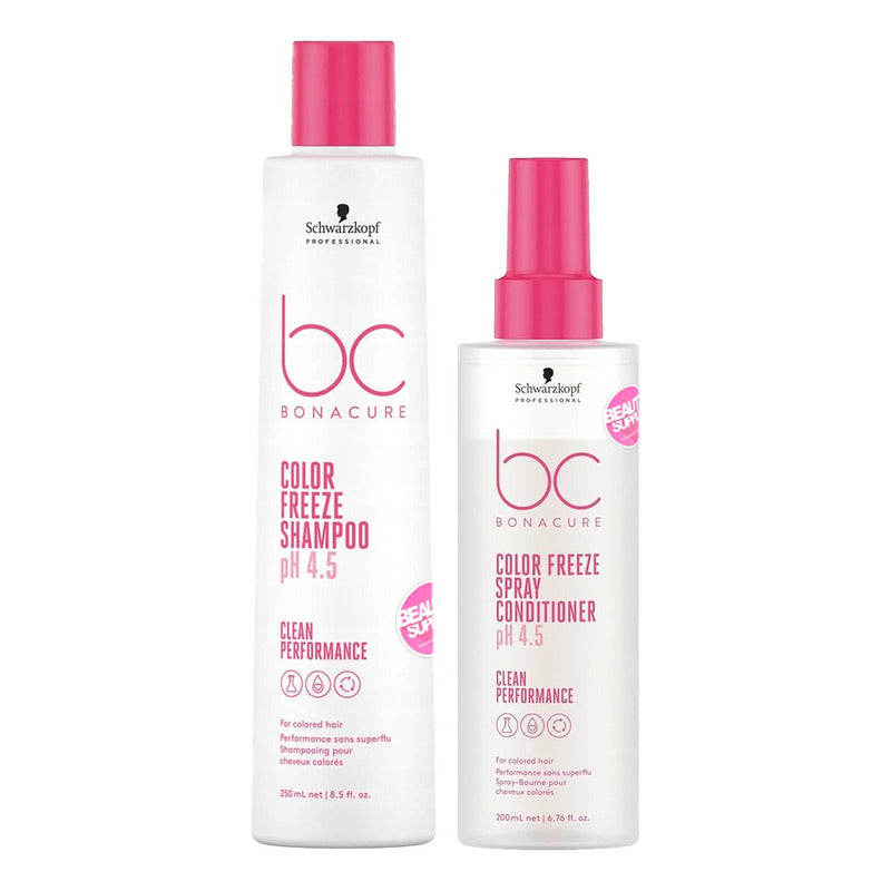 Pack Shampoo Y Acondicionador En Spray Schwarzkopf  Freeze