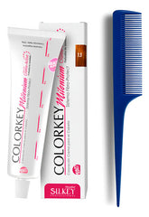 Kit Tinta Silkey Colorkey Milenium 120g + Peine De Cola