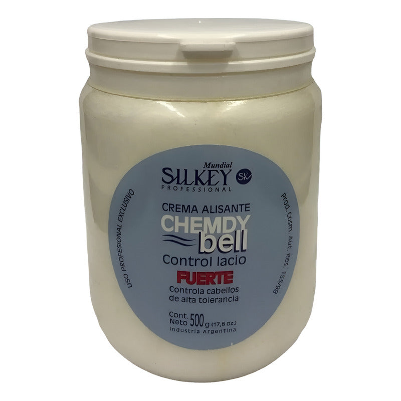 Crema Alisado Silkey Fuerte 500g Profesional