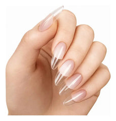 Kit Soft Gel Tips Gnp Con Pegamento, Bond Y Nail Prep