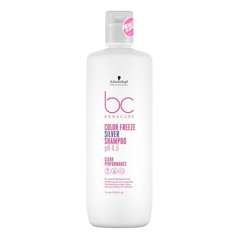 Shampoo Silver 1000ml Schwarzkopf  Freeze