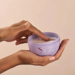 Pack Alfaparf Smooth Shampoo 250ml, Máscara 200ml Y Fluido All In One 125ml Para Cabellos Rebeldes