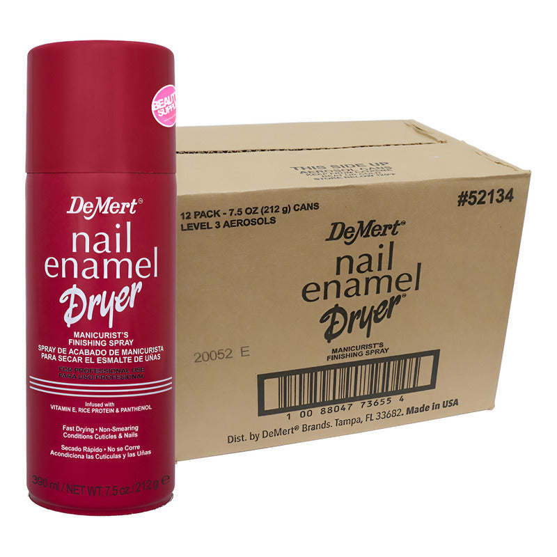 Pack X12 Seca Esmalte De Uñas Instantaneo Spray Demert 390ml