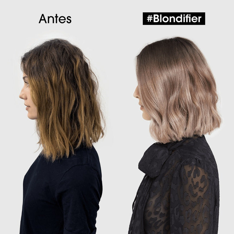 Pack De Shampoo Loreal Y Acondicionador Blondifier De Rubios