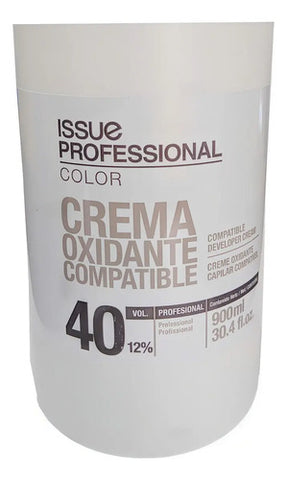 Crema Oxidante Issue Professional 40vol. 1l Para Cabello Tinte Permanente