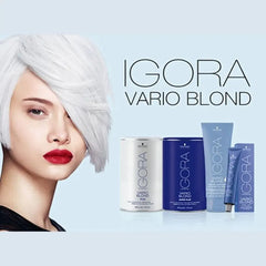 X3 Schwarzkopf Igora Vario Blond Polvo Decolorante 450g Decolorante