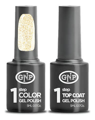 Kit De Esmalte Semipermanente De 1 Paso Gnp Color + Top Coat