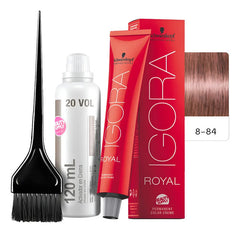 Kit Tinta Igora Royal Schwarzkopf Con Oxidante Y Pincel