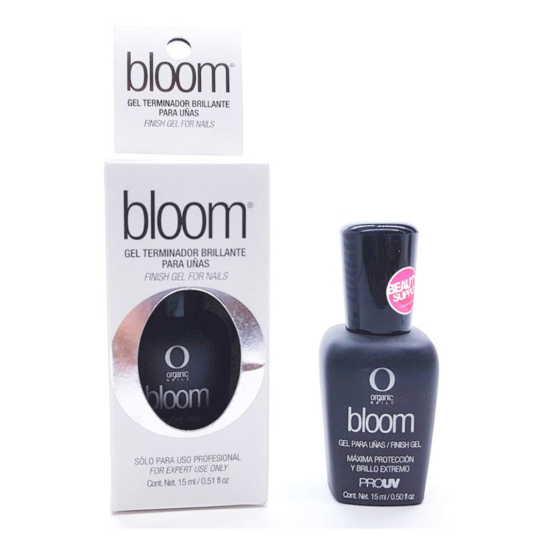 Gel Bloom Organic Nails 15ml Terminador Brillo