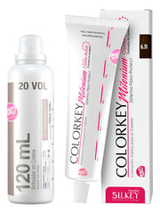 Kit De Tinta Silkey Profesional Colorkey 120g Y Oxidante
