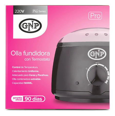 Olla Fundidora De Cera Y Parafina Gnp De 500g Con Termostato