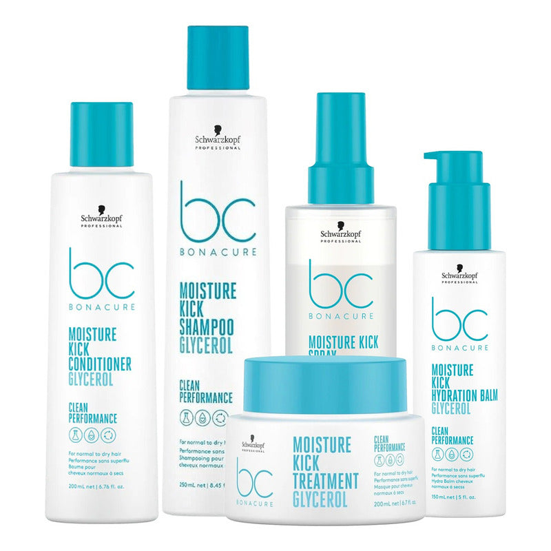 Kit Completo Schwarzkopf Hidratante Kick Moisture