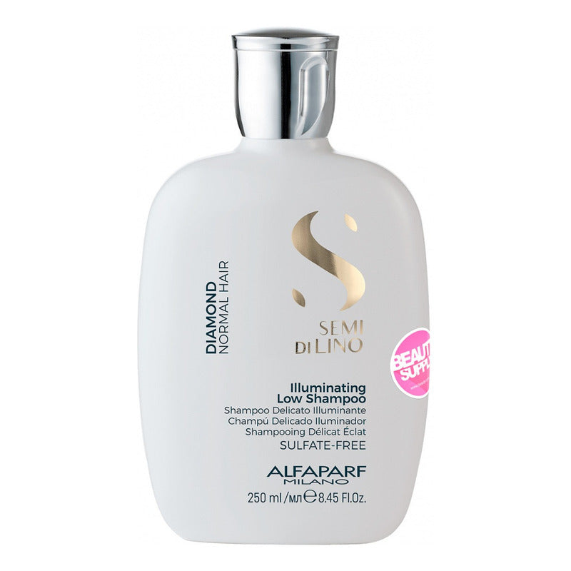 Shampoo Alfaparf Diamond Semi Lino + Acondicionador + Spray