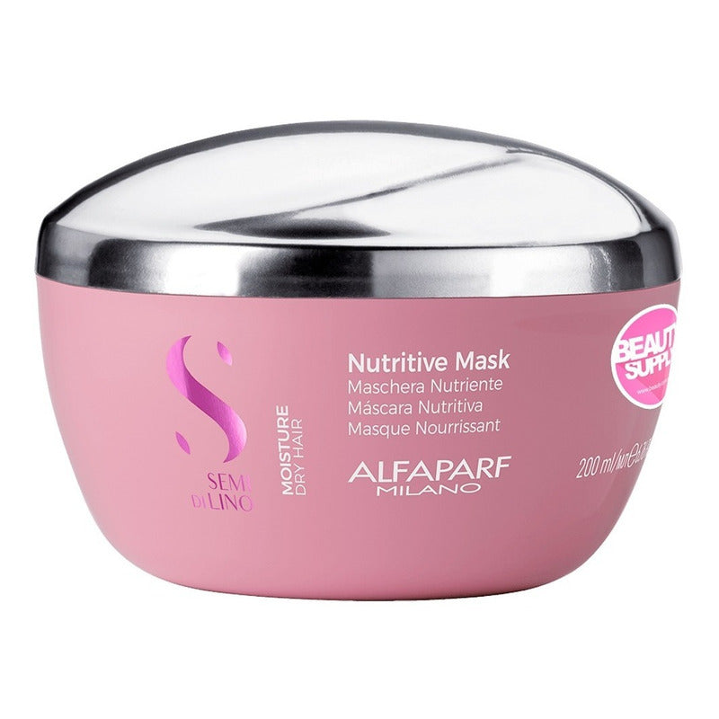 Mascara Alfaparf Semi Di Lino 200ml , Hidratante