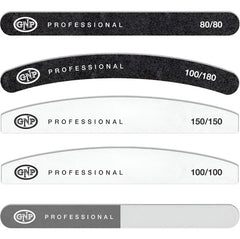 Combo 5 Limas Gnp Profesionales Para Uñas Acrílicas Gel