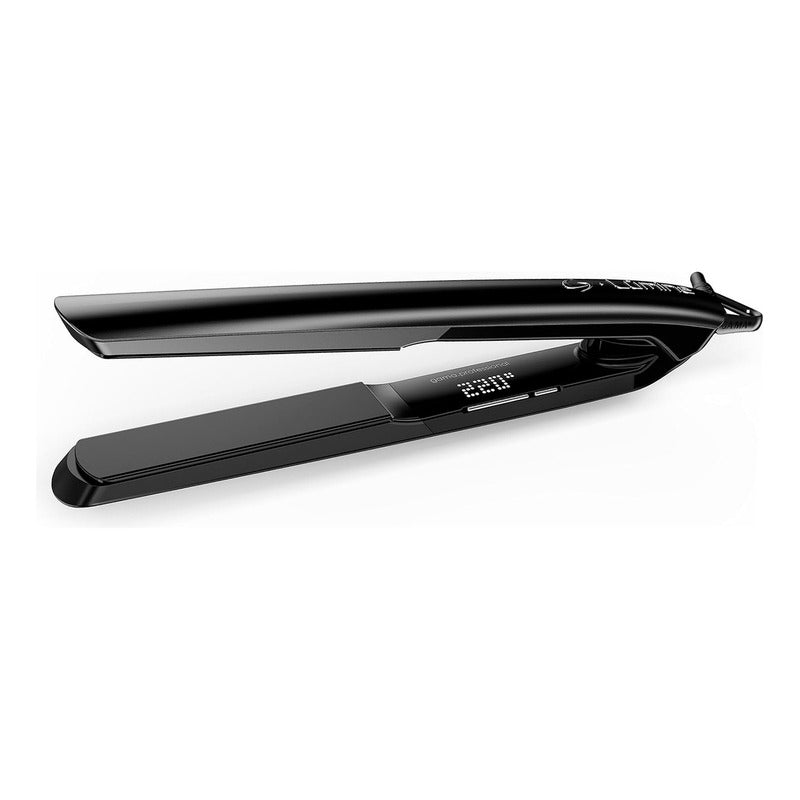 Plancha De Pelo Gama Lumine 235° Digital Con Funda Negro