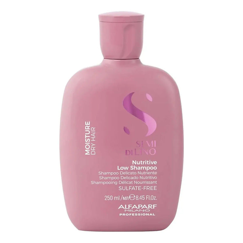 Shampoo Alfaparf Semi Di Lino Moisture Para Cabello Seco 250