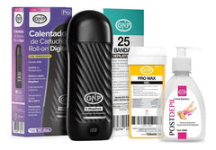 Calentador De Cera, Cera Depilatoria Gnp, Bandas Y Aceite
