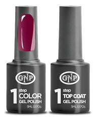 Kit De Esmalte Semipermanente De 1 Paso Gnp Color + Top Coat