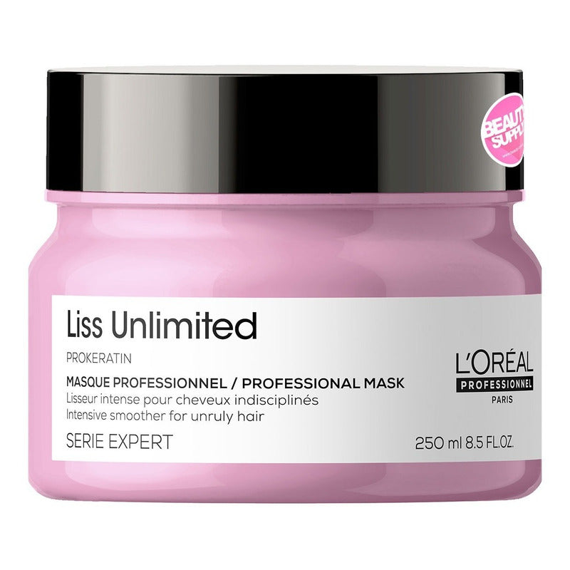 Máscara Liss Unlimited Loreal Serie Expert 250ml Liso