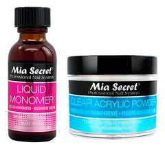 Mia Secret Liquido 30ml Y Polvo Acrilico Uñas 59gr. Nice