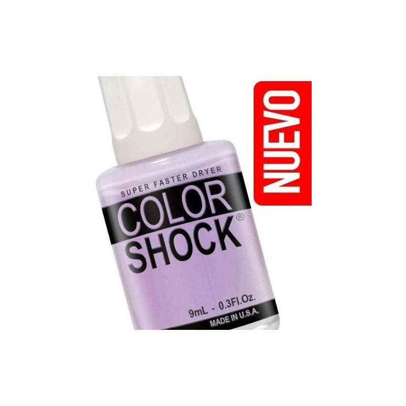 Esmalte Para Uñas Color Shock Violeta Nice