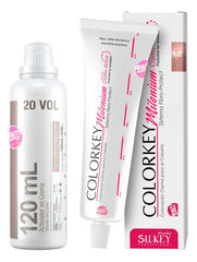 Kit De Tinta Silkey Profesional Colorkey 120g Y Oxidante