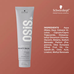 Crema Para Rizos Bounty Balm  Schwarzkopf Osis+ 150ml